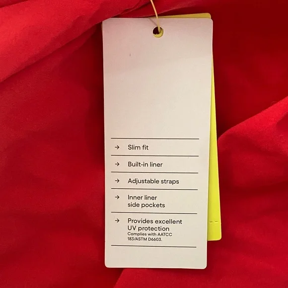 All in Motion Women's Red Flex Strappy Athletic Dress Size Medium - Picture 6 of 9